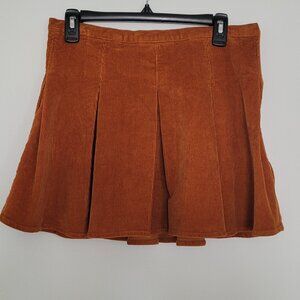 Corduroy Mini Skirt